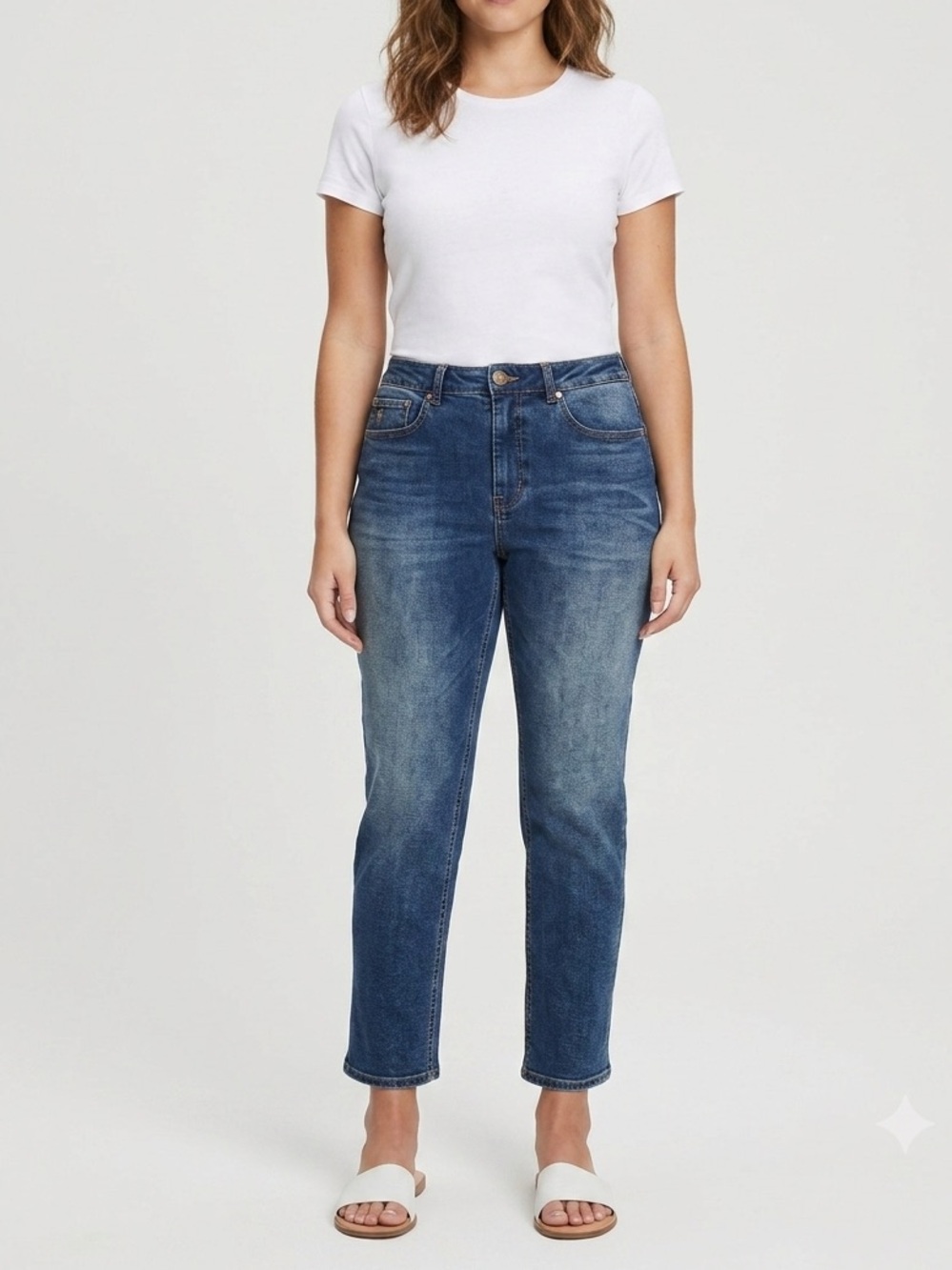 NWT Frye Dark Blue High Rise Jeans Women's Sz 8/29